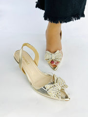 Cinderella Bow Heel (11036) - Spunkz