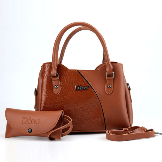 2pcs Leather Handbag