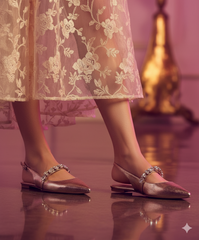 Gulnaar Slingback Mules