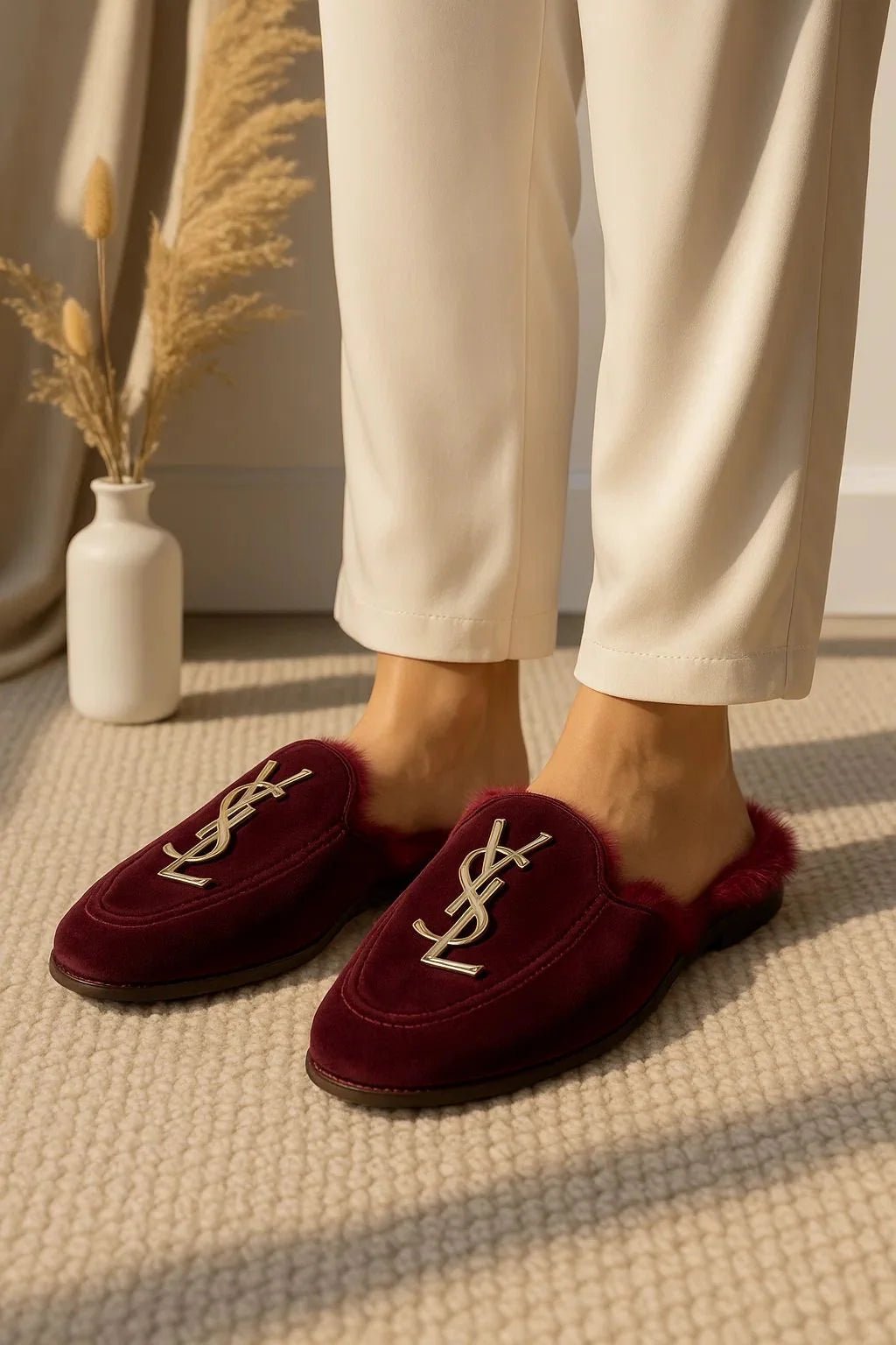 Spunkz YESL Velvet Mules - Spunkz