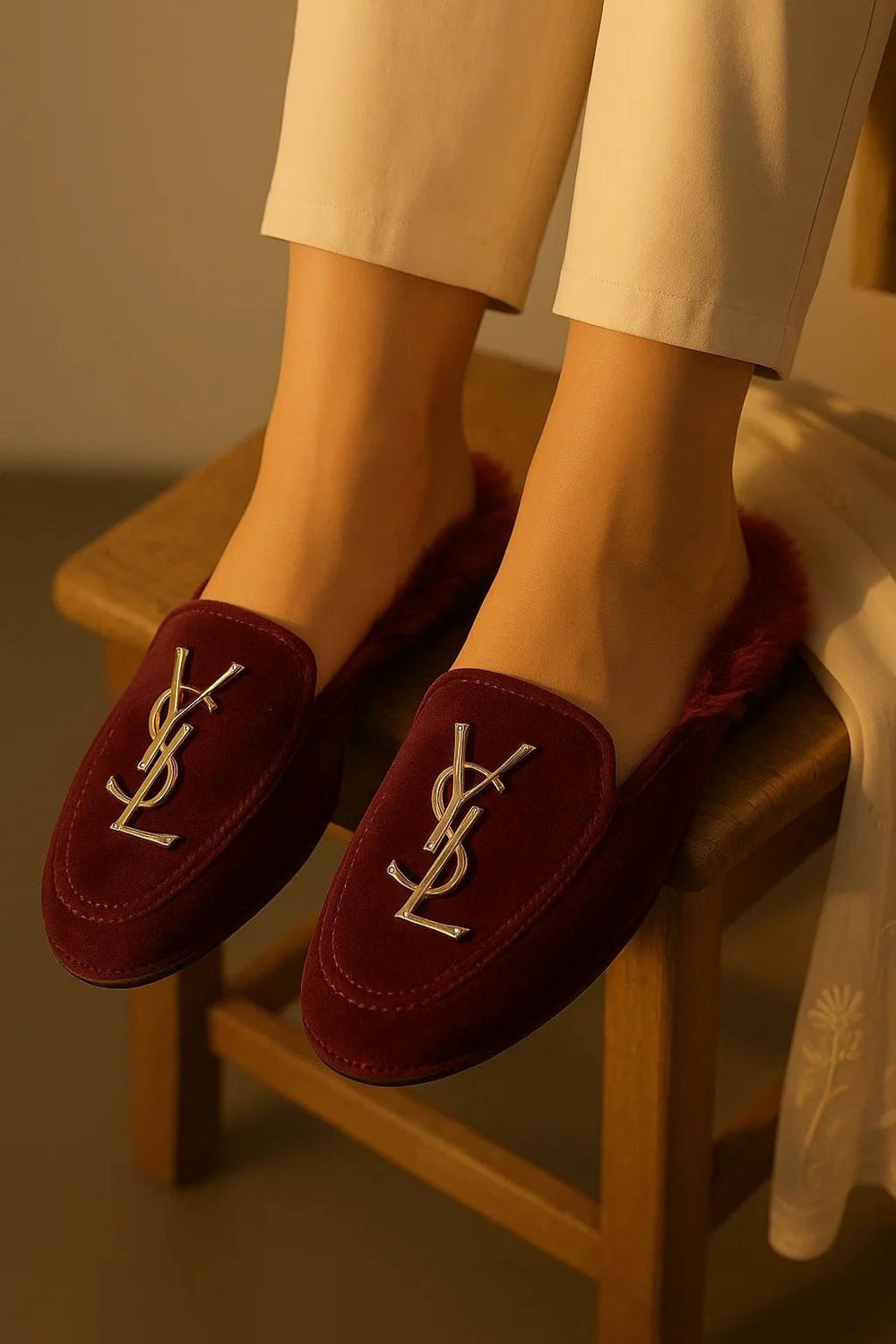 Spunkz YESL Velvet Mules - Spunkz