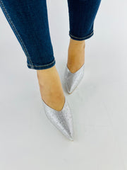 Shiny Mules Silver (11039) - Spunkz