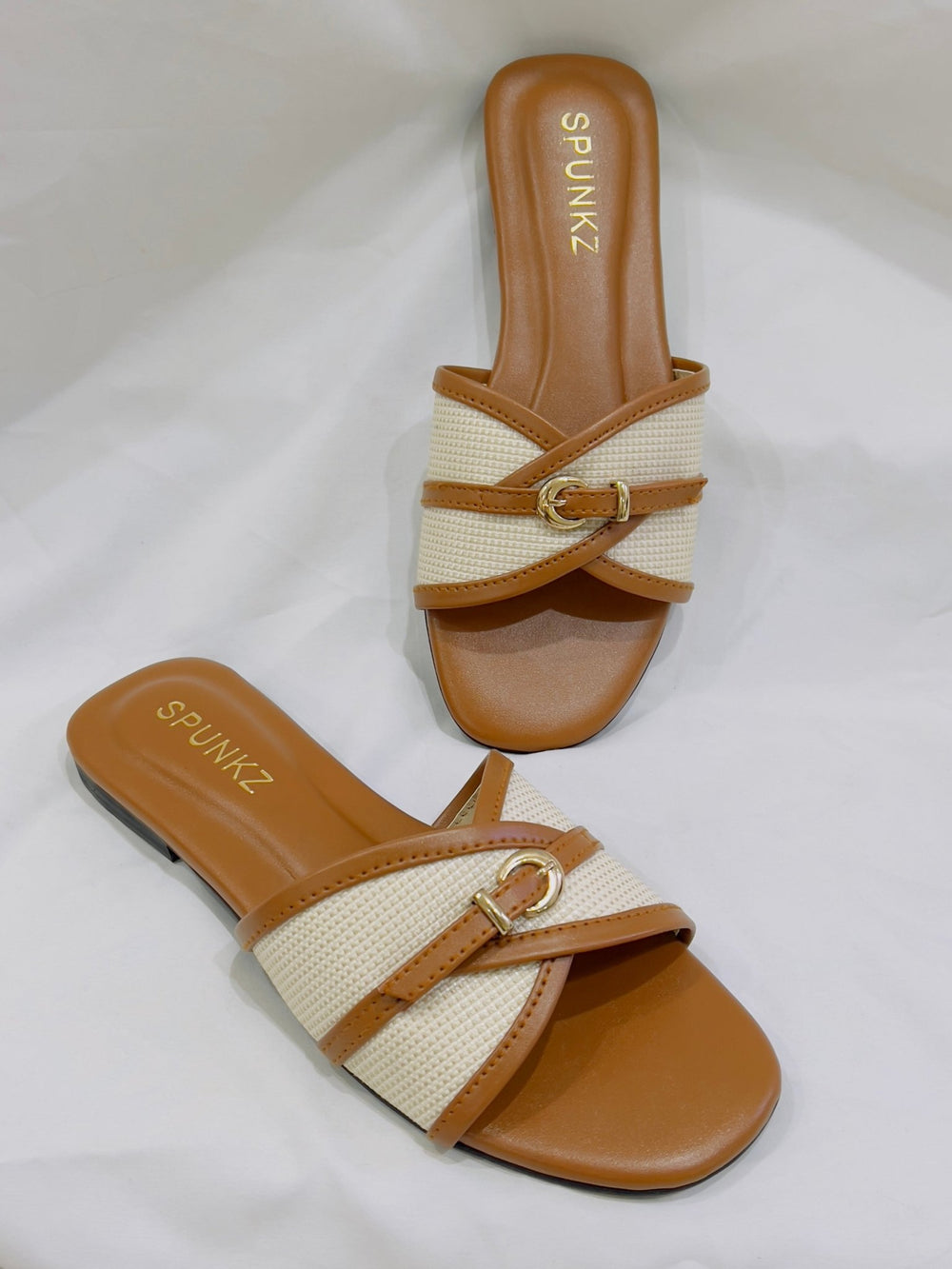 Buckle Slip - On Flats - Spunkz