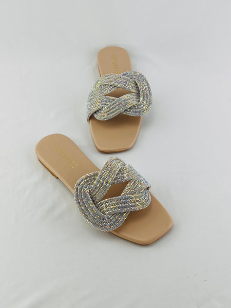 Diamante Twisted Slides - Spunkz