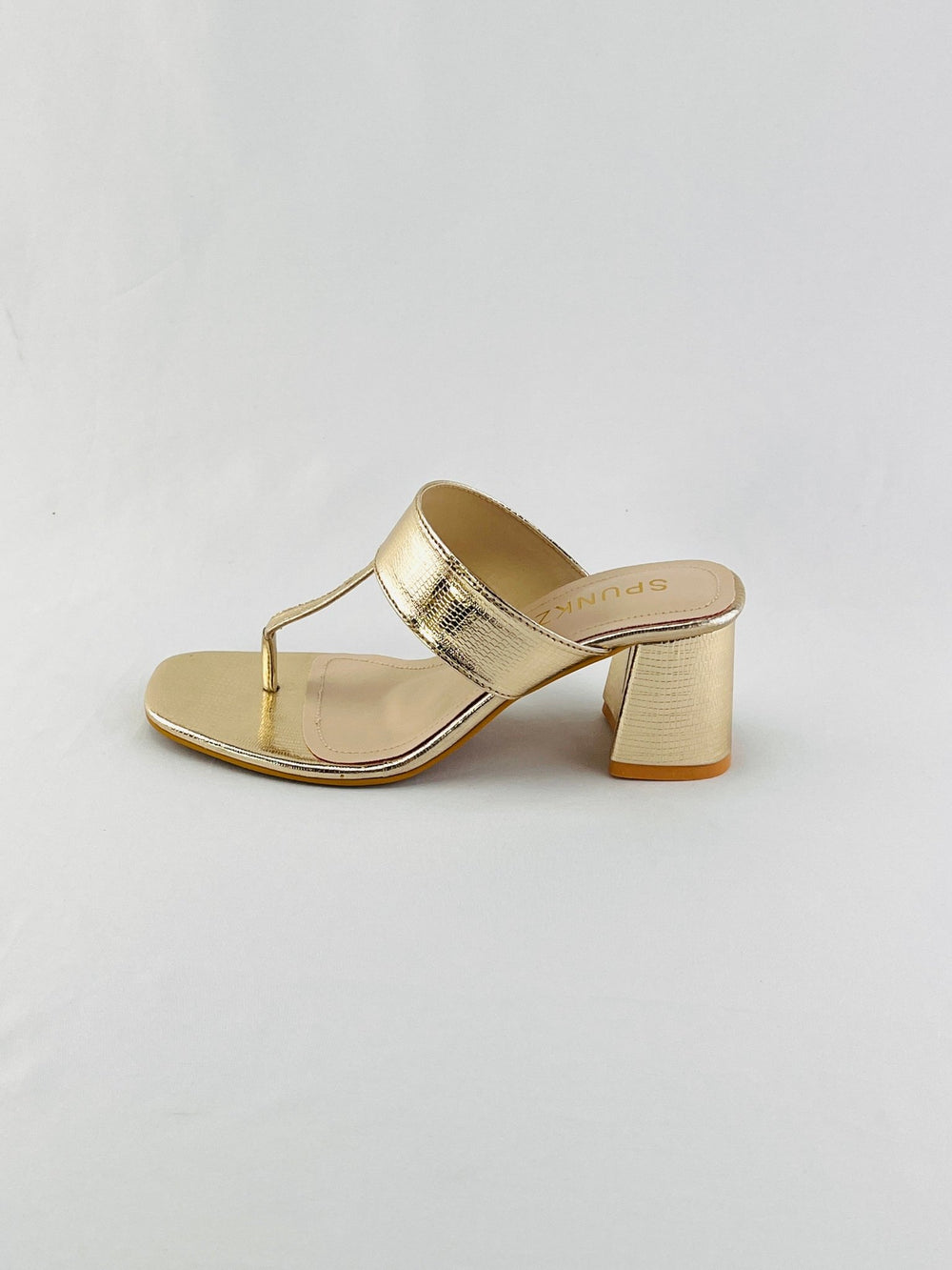 Block Heel Sandals - Spunkz