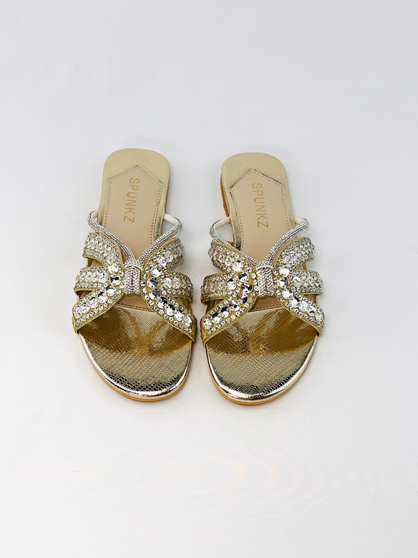 Textured Flats (Gold)