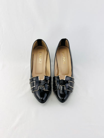 H-Style Court Shoes (Black)