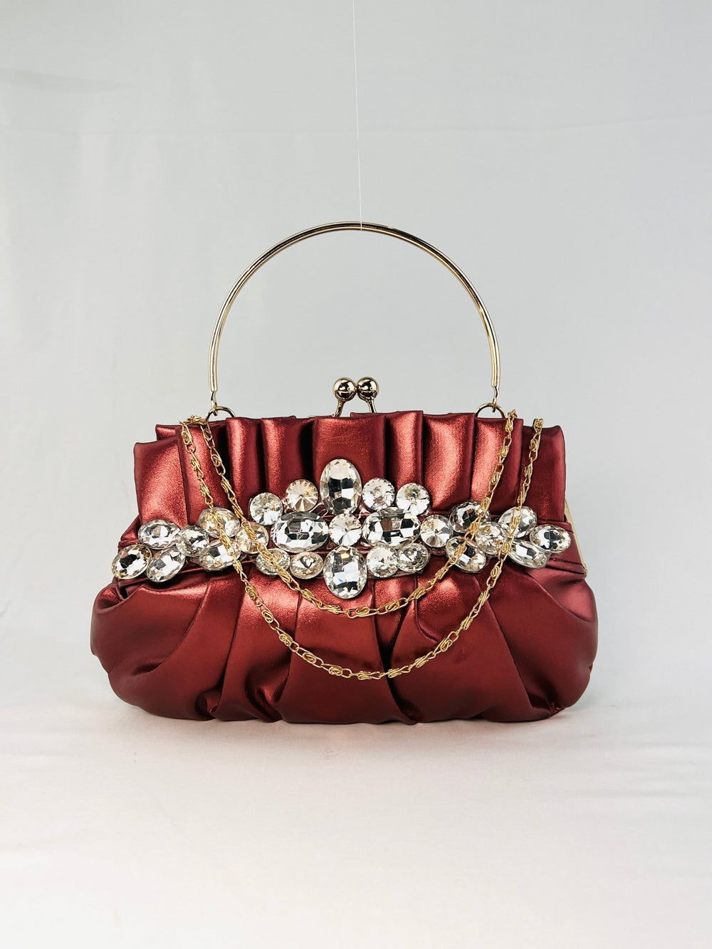 Rhinestone Clutch Bag - Spunkz