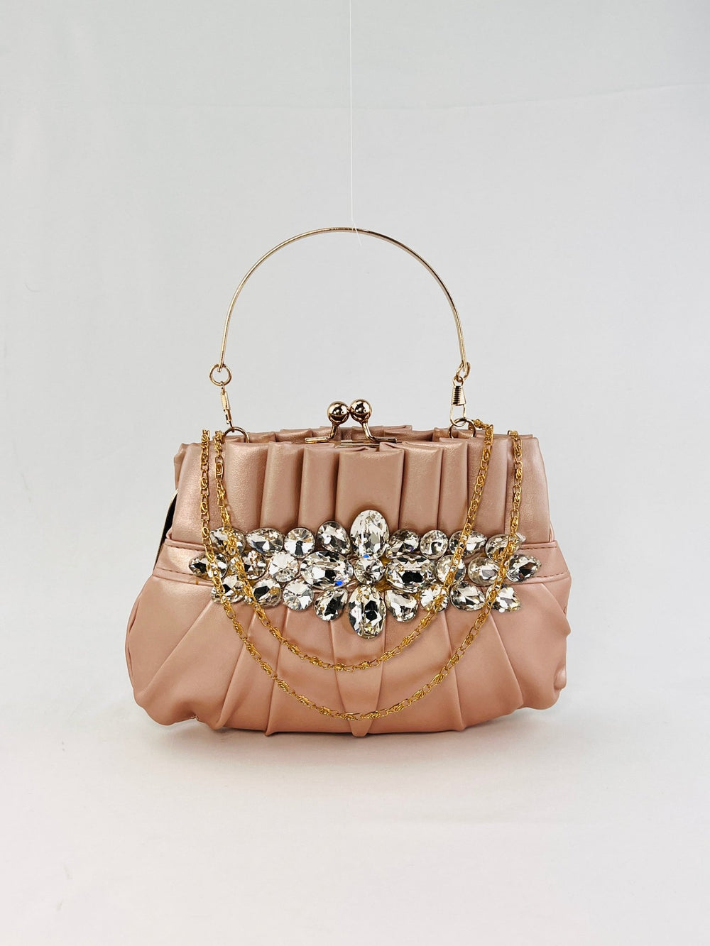 Rhinestone Clutch Bag - Spunkz