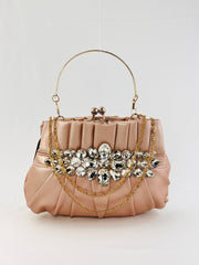 Rhinestone Clutch Bag - Spunkz