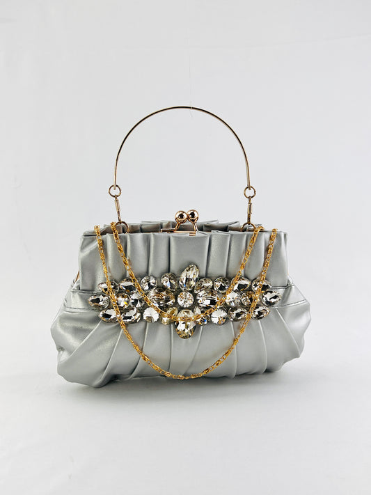 Rhinestone Clutch Bag