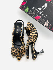 Leopard Bow Heel - Spunkz