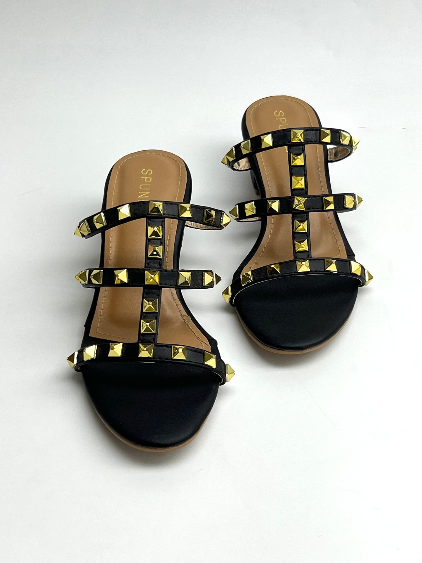 Rockstud Sandal Black