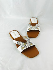 Diamond Flat Slippers - Spunkz