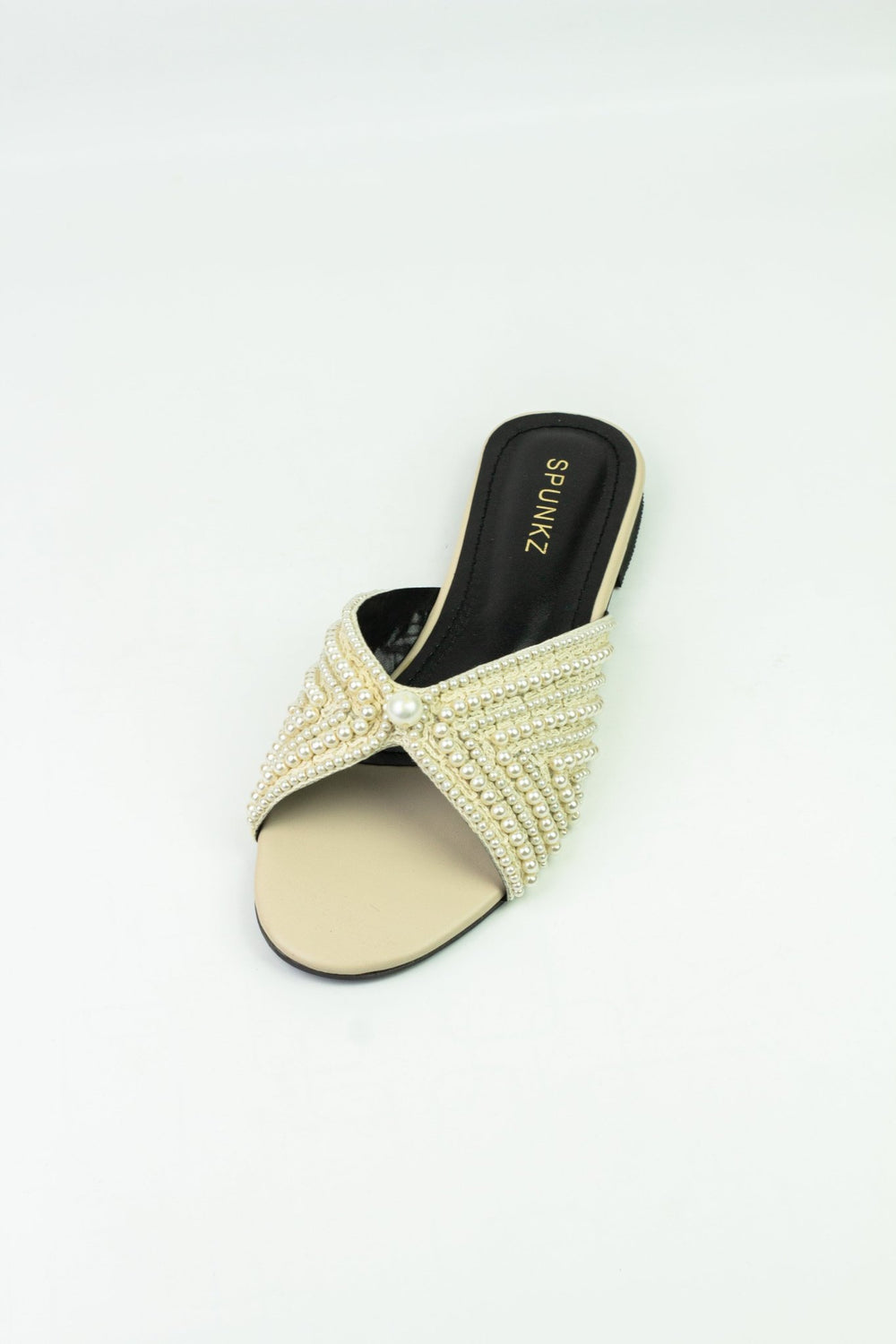 Pearl Fawn Flats Slipper (11005) - Spunkz