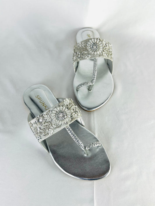 Kolhapuri Chappal (Silver)
