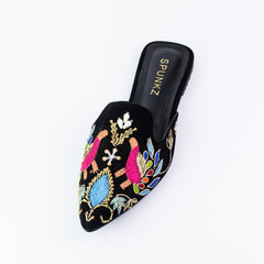 Peacock Mules (11004) - Spunkz