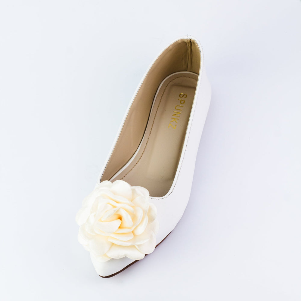 Silk Flower Pumps (11045) - Spunkz