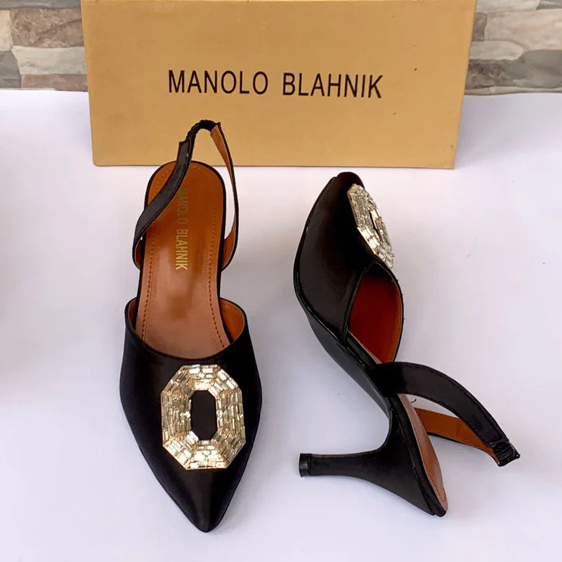 Crystal Slingback Heel 910113