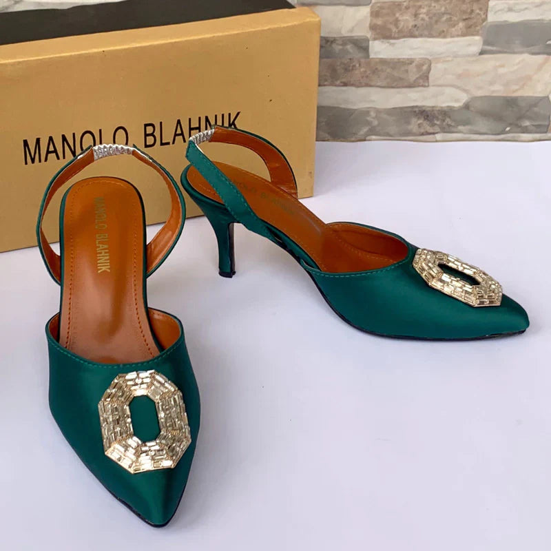 Crystal Slingback Heel 910113