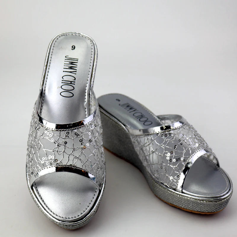 Glitter Wedge 91005