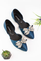 Olivia Pumps (Blue) - Spunkz