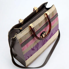 Handle Canvas Satchel bag
