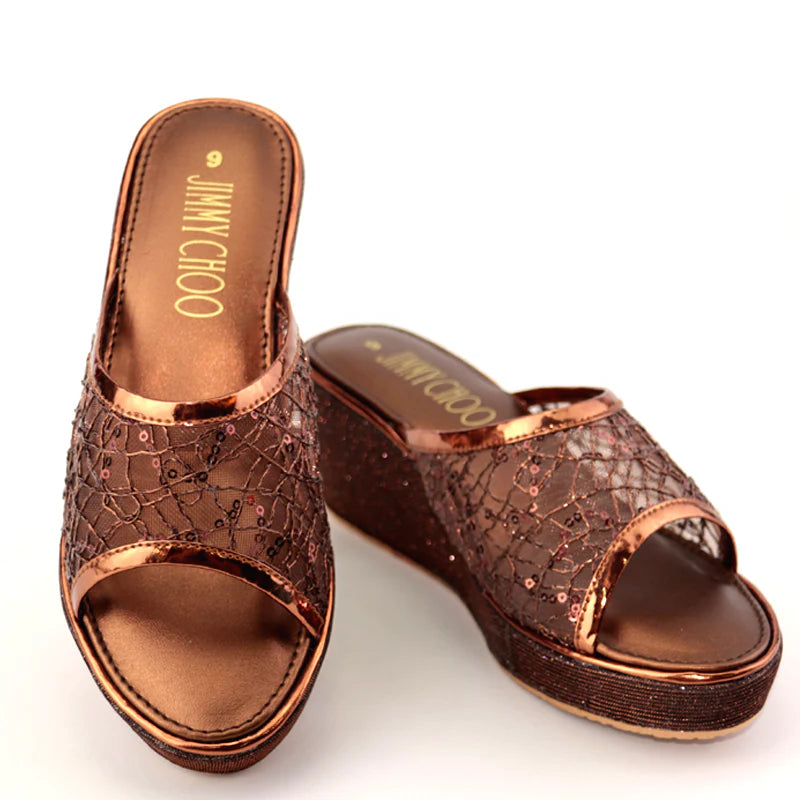 Glitter Wedge 91005