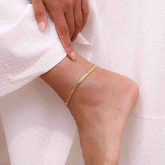 Snake Chain Anklet - Spunkz