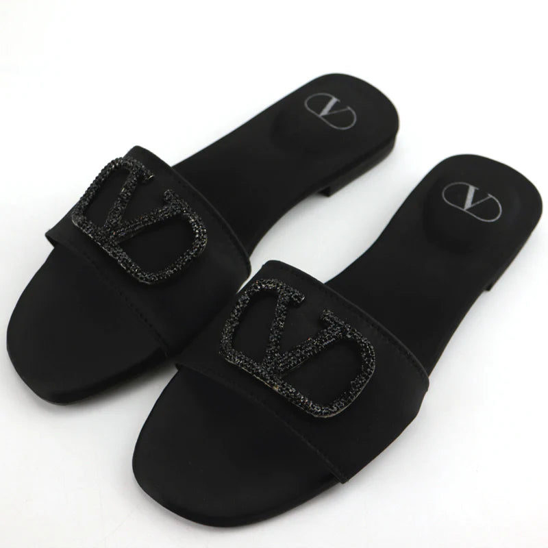 V Flat Slides 9012