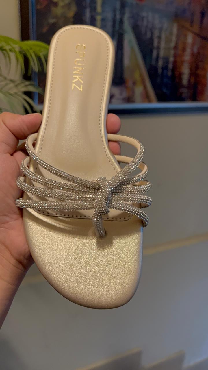 Mesh Strappy Slides 90037