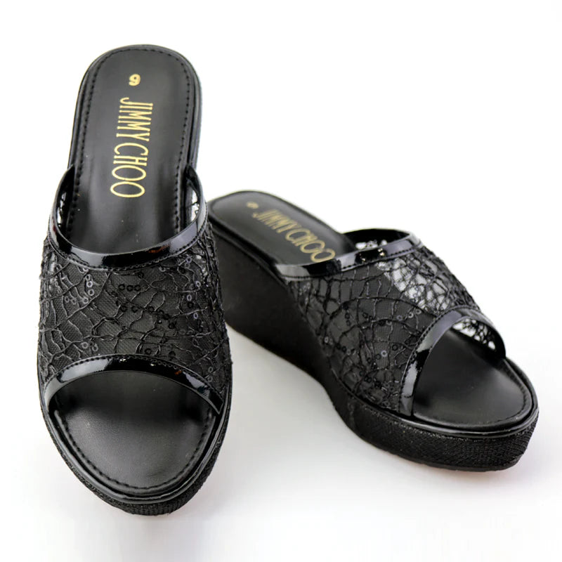Glitter Wedge 91005
