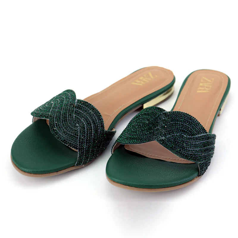 Rhinestone Slipper 91022