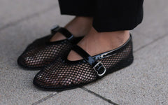 Black Ballerina Ballet Flats
