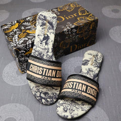 Dway Embroidered Slippers 90370