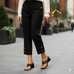 Multi Straps Heels (Black)