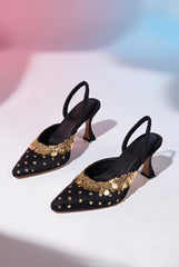 Spunkz Crown Heels (Black)