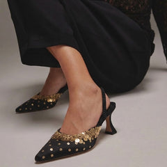 Spunkz Crown Heels (Black)