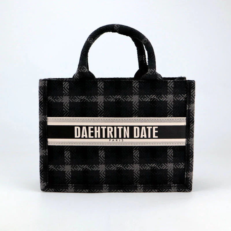 Canvas Book Tote Bag