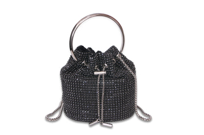 Spunkz Diamond Bucket Rhinestones Bag