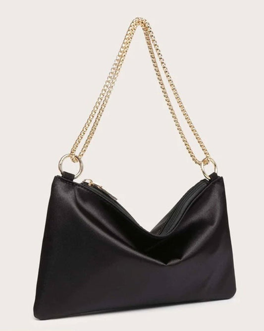 Black Satin Bag - Spunkz