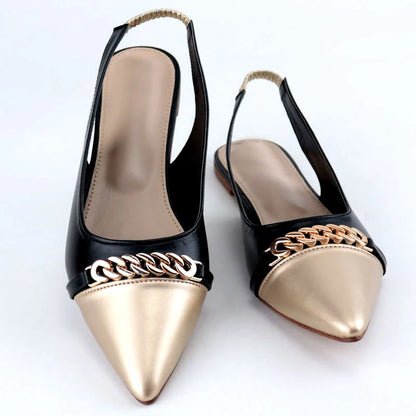 Slingback Flat Shoes