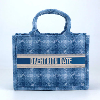 Canvas Book Tote Bag