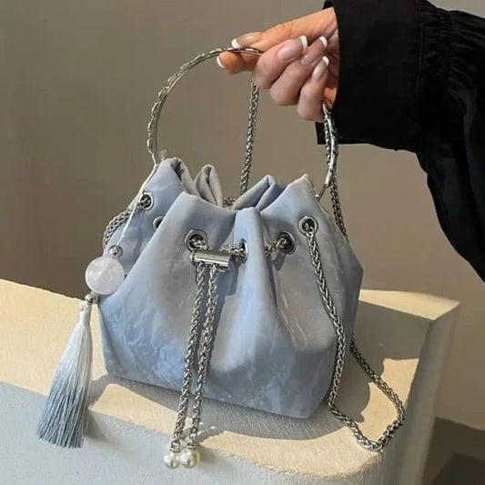 Blue Potli Bag - Spunkz