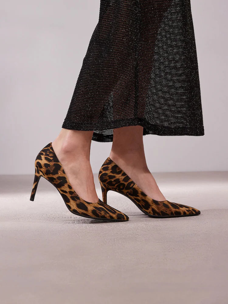 Cheetah Print Heel