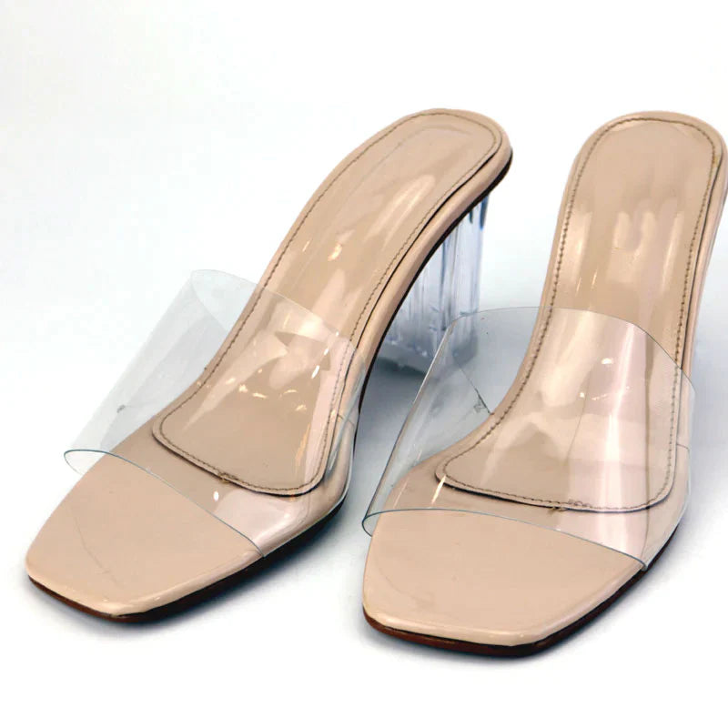 Crystal Transparent Heels 910408