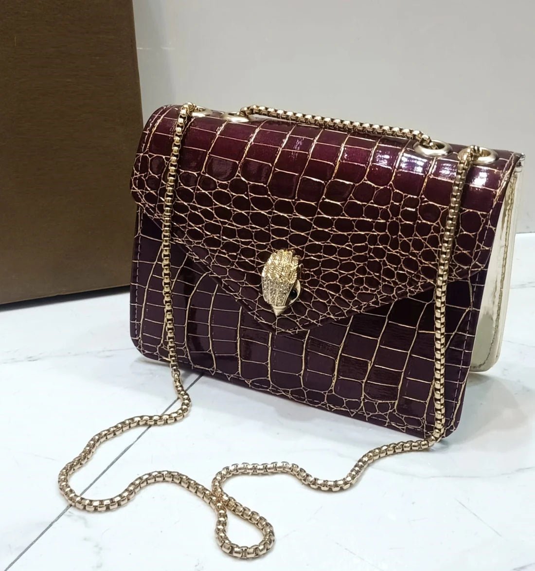 Golden Chain Bag - Spunkz