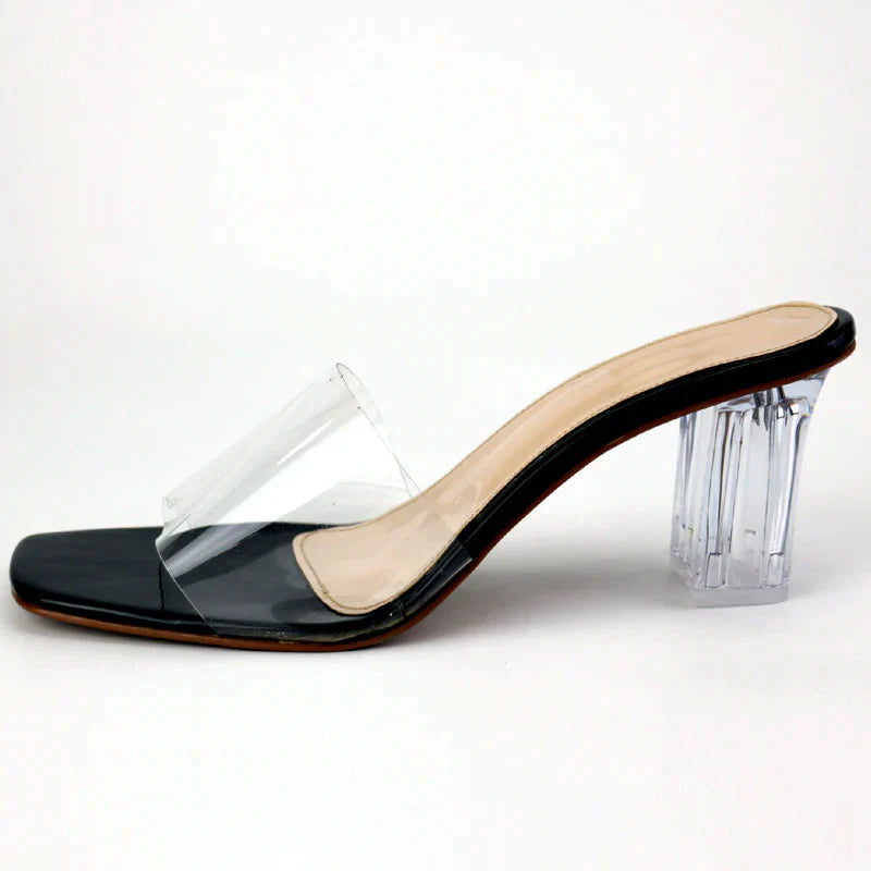 Crystal Transparent Heels 910408
