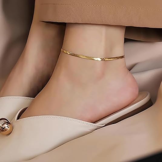 Snake Chain Anklet - Spunkz