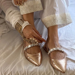 Gulnaar Slingback Mules